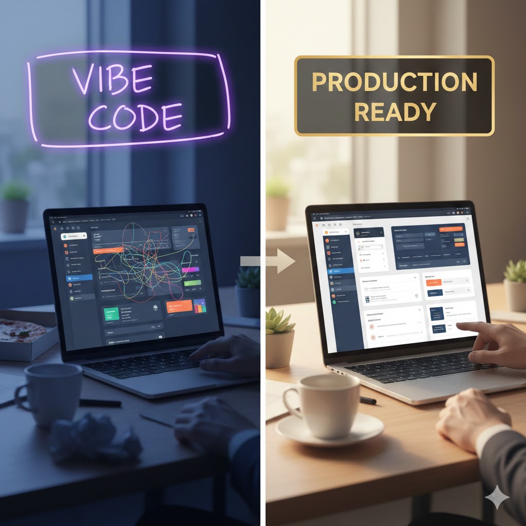Why Vibe‑Coded Apps Fail in Production and How to Fix Them Properly